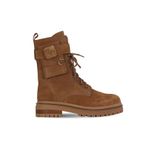 Bueno Shoes Taba Süet Kadın Düz Bot 39wb4692