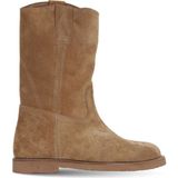 Bueno Shoes Taba Süet Kadın Düz Bot 39WB810 39WB810