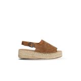 Bueno Shoes Taba Süet Kadın Düz Sandalet 14ws72500