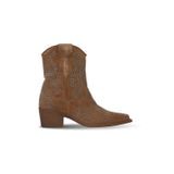 Bueno Shoes Taba Süet Kadın Topuklu Bot 39wb1574