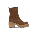 Bueno Shoes Taba Süet Kadın Topuklu Bot 39wb4813