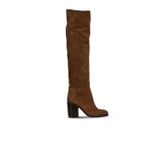Bueno Shoes Taba Süet Kadın Topuklu Çizme 30wc18722