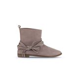 Bueno Shoes Vizon Nubuk Kadın Düz Bot 01wd3509
