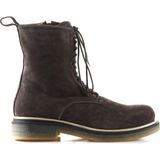 Bueno Shoes Vizon Süet Kadın Düz Bot