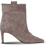 Bueno Shoes Vizon Süet Kadın Topuklu Bot 42WB6253 42WB6253