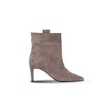Bueno Shoes Vizon Süet Kadın Topuklu Bot 42wb6253