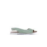 Bueno Shoes Yeşil Açık Alf Süet Kadın Sandalet 01wa3013