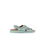 Bueno Shoes Yeşil Açık Deri Kadın Sandalet 01wu3309