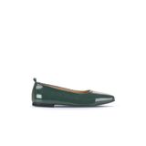 Bueno Shoes Yeşil Rugan Deri Kadın Babet 01wd1301