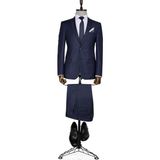 Buenza Mali Slim fit Lacivert Erkek Takım Elbise - 48 - 6 Drop