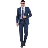 Buenza Oscar Mono Tk Yrt 8 Drop Slim Fit Takım Elbise -Lacivert - 46