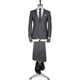 Buenza Slim fit Gri Erkek Takım Elbise - 48 - 6 Drop