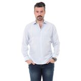 Buenza SY 1951 Gri Uzun Kol Erkek Gömlek