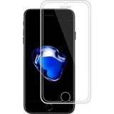 Bufalo iPhone 6 Plus 6S Plus Silikon Çerçeveli 5D Temperli Cam Şeffaf Ekran Koruyucu