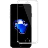 Bufalo iPhone 7-8 Silikon Çerçeveli 5D Temperli Cam Şeffaf Ekran Koruyucu