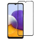 Bufalo Samsung Galaxy A22 9D Temperli Cam Siyah Ekran Koruyucu