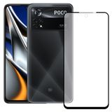 Bufalo Xiaomi Poco X4 Pro 5G 9D Seramik Mat Nano Siyah Tam Kaplamalı Ekran Koruyucu