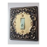 BUFER Sultan Vintage Nostaljik Retro Sıva Altı Light ( Kapı Zili–Otomatik ) 1980’ler Metal Ön Yüzey