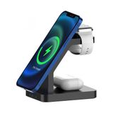 Buff 3 in 1 Magsafe Uyumlu Kablosuz Şarj Cihazı