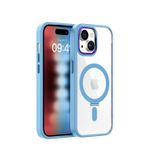 Buff Açık Mavi İphone 15 BumperMag Kılıf