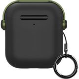 Buff Airpods 2 Djpods Kılıf Black-Dark Green - Siyah - Yeşil