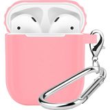 Buff Airpods 2 Rubber Silikon Kılıf Pink - Açık Pembe
