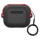 Buff Airpods 4 Djpods Kilitli Siyah-Kırmızı Kılıf