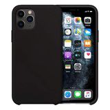 Buff Apple iPhone 11 Pro için Rubber Fit Kılıf, Black