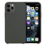 Buff Apple iPhone 11 Pro için Rubber Fit Kılıf, Dark Olive