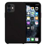 Buff Apple iPhone 11 Rubber Fit Kılıf, Black