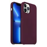 Buff Apple iPhone 13 Pro için Rubber Fit Kılıf, Mor