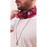 Buff Bandana Boyunluk Bandana Buff Boyunluk Desenli Buff Bandana Saç Bandı Buff Maske Buff - Kırmızı - Siyah - Standart