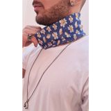 Buff Bandana Boyunluk Bandana Buff Boyunluk Desenli Buff Bandana Saç Bandı Buff Maske Buff - Mavi - Beyaz - Standart