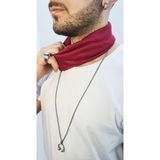 Buff Bandana Boyunluk Bandana Buff Boyunluk Desenli Buff Bandana Saç Bandı Buff Maske Buff - Standart - Bordo
