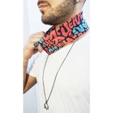Buff Bandana Boyunluk Bandana Buff Boyunluk Desenli Buff Bandana Saç Bandı Buff Maske Buff - Standart - Nar Çiçeği - Mavi