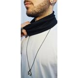 Buff Bandana Boyunluk Bandana Buff Boyunluk Desenli Buff Bandana Saç Bandı Buff Maske Buff - Standart - Siyah