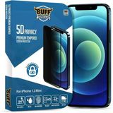 Buff İphone 12 Mini 5D İle Uyumlu Privacy Ekran Koruyucu