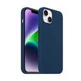 Buff iPhone 14 Plus Rubber Fit Kılıf Navy Blue