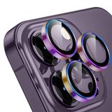 Buff iPhone 14 Pro Max / 14 Pro Colorful Kamera Metal Lens Koruyucu