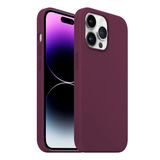 Buff iPhone 14 Pro Max Rubber Fit Kılıf Plum