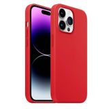 Buff İphone 14 Pro Max Rubber Fit Kırmızı Kılıf