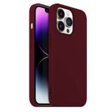 Buff iPhone 14 Pro Max Rubber S Kılıf Bordo