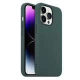 Buff iPhone 14 Pro Max Rubber S Kılıf Koyu Yeşil