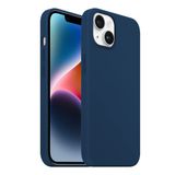 Buff iPhone 14 Rubber Fit Kılıf Navy Blue