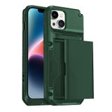 Buff iPhone 14 Slide Armor Case Kılıf Koyu Yeşil