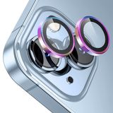 Buff iPhone 15 / 15 Plus Colorful Kamera Metal Lens Koruyucu