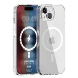 Buff iphone 15 Magsafe Air Hybrid Şeffaf Kılıf