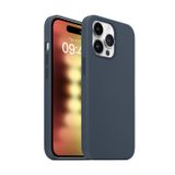 Buff iPhone 15 Pro Fırtına Mavisi Rubber Fit Kılıf