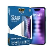 Buff iPhone 15 Pro Max 5D Glass Şeffaf Ekran Koruyucu