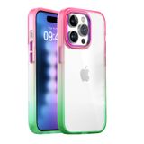 Buff iPhone 15 Pro Max Air Bumper Pembe Rainbow Kılıf